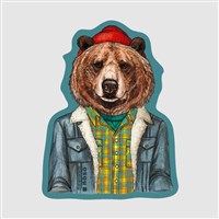 Rachel Kozlowski Patch Collection - Mr Grizzly Bear