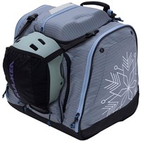 Powder Trekker Ski Boot Backpack - Lilac Stripes / Indigo / Ice Blue