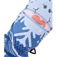 Toddler Scrambler Mitts - Snowflake / White
