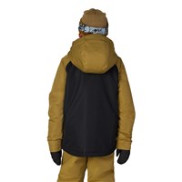 Boys Geo Insulated Jacket - Bronze Colorblock
