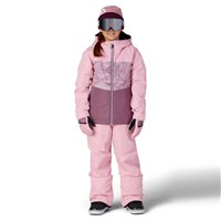 Girls Athena Insulated Jacket - Smokey Lilac Colorblock