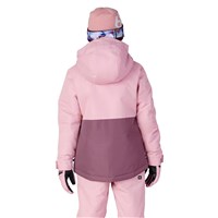 Girls Athena Insulated Jacket - Smokey Lilac Colorblock