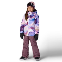 Girls Lola Insulated Pant - Black Plum