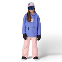 Youth Waterproof Hoody - Alpenglow Blue