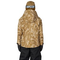 Youth Waterproof Hoody - Bronze Scratch Camo