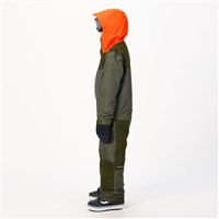 Youth Freedom Suit - Olive Grid / Orange