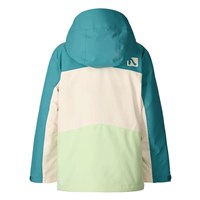 Youth Flylow Explorer Jacket - Teal / Bone / Electro