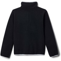 Youth Helvetia II Half Snap Fleece - Black / City Grey
