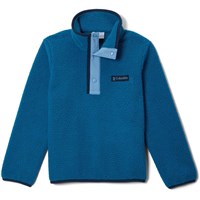 Youth Helvetia II Half Snap Fleece - Phoenix Blue / Rainy Day