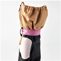 Baby Zip Mitt - Parfait / Sand