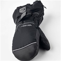 Baby Zip Mitt - Black / Black