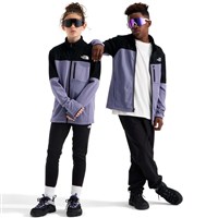 Teen Hike Mid Layer Full Zip - Grounded Plum / TNF Black