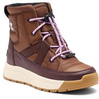 Big Kids Whitney III Mid Waterproof Boot - Dark Auburn / Red Lodge