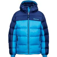 Youth Guides Down Hoody - Bahama Blue / Arctic Navy