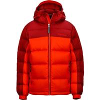 Youth Guides Down Hoody - Mars Orange / Brick