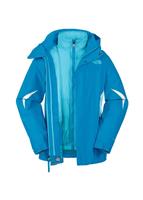Girls Boundary Triclimate 3-in-1 Jacket (Acoustic Blue) - Studio Shot