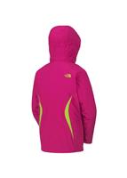 F11 Girls Boundary Triclimate 3-in-1 Jacket (Fusion Pink) - Back View