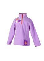 F11 Girls Gigi Fleece Top (Passionflower) - Studio Shot