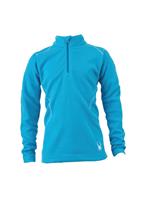 F11 Girls Speed Fleece T-Neck (Blue Bay) - Studio View