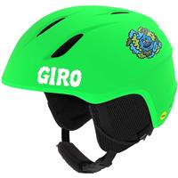 Giro Launch MIPS Helmet - Youth - Matte Green / Lil Nugs - Youth Launch MIPS Helmet - Winterkids.com