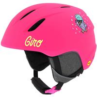 Giro Launch MIPS Helmet - Youth - Matte Pink / Disco Birds - Youth Launch MIPS Helmet - Winterkids.com