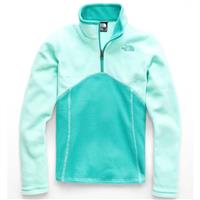 The North Face Glacier 1/4 Zip - Girl's - Mint Blue - Girl's Glacier 1/4 Zip
