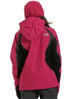 Girls Mountain View Triclimate 3-in-1 Jacket (Fusion Pink) - Back View