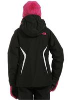 F11 Girls Boundary Triclimate 3-in-1 Jacket (TNF Black) - Back View