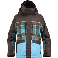 Boys Distortion Jacket (Keef/Trooper Camo) - Grizzly / Norsk Revolt Plaid