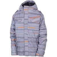 Boys Smarty Streak Insulated 3-in-1 Jacket (Gunmetal) - Gunmetal Streak