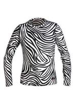 F12 Youth Original II Print Crewneck (Zebra) - Studio Shot