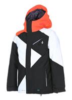 Boys Mission Insulated Jacket (Black) - Studio Shot                                                                                                                                           