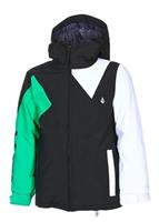 Boys Impact Insulated Jacket (Black) - Studio Shot