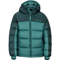 Youth Guides Down Hoody - Mallard Green / Dark Spruce