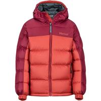 Youth Guides Down Hoody - Auburn / Madder Red