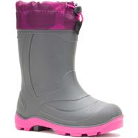 Junior Snobuster 2 Snow Boots - Black / Charcoal / Magenta