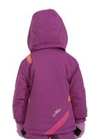 Girls Karma Jacket (Grapesicle) - Back View