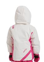 Girls Karma Jacket (Marshmallow) - Back View
