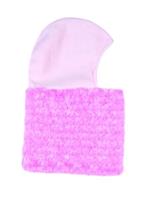 Kids Curly Fur Shellaclava (Powder Pink) - Kids Curly Fur Shellaclava (Powder Pink)