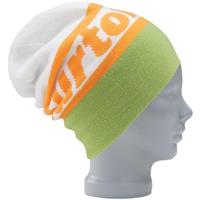 Boys Marquee Beanie (Bright White) - Lime