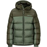 Youth Guides Down Hoody - Crocodile / Rosin Green