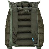 Youth Guides Down Hoody - Crocodile / Rosin Green