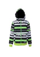 Metric Reversible Hooded Full Zip (Lime) - Studio Shot