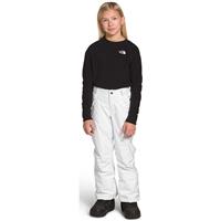 The North Face Freedom Insulated Pant - Girl's - TNF White / TNF Black - Girls Freedom Insulated Pant - Winterkids.com