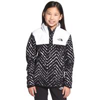 Youth Glacier 1/4 Snap Pullover - TNF Black Shibori Chevron Print - Youth Glacier 1/4 Snap Pullover - Winterkids.com                                                                                                      
