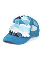 Littles Trucker Hat - Banff Blue Mountain Camo Print - The North Face Littles Trucker Hat - WinterKids.com                                                                                                   