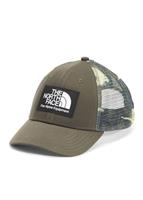 Youth Mudder Trucker Hat - New Taupe Green - The North Face Youth Mudder Trucker Hat - WinterKids.com                                                                                              