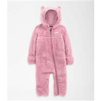 Baby Bear One-Piece Fleece Suit - Cameo Pink