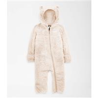 Baby Bear One-Piece Fleece Suit - Gardenia White