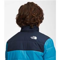 Boys Reversible Mount Chimbo Full Zip Hooded Jacket - Acoustic Blue